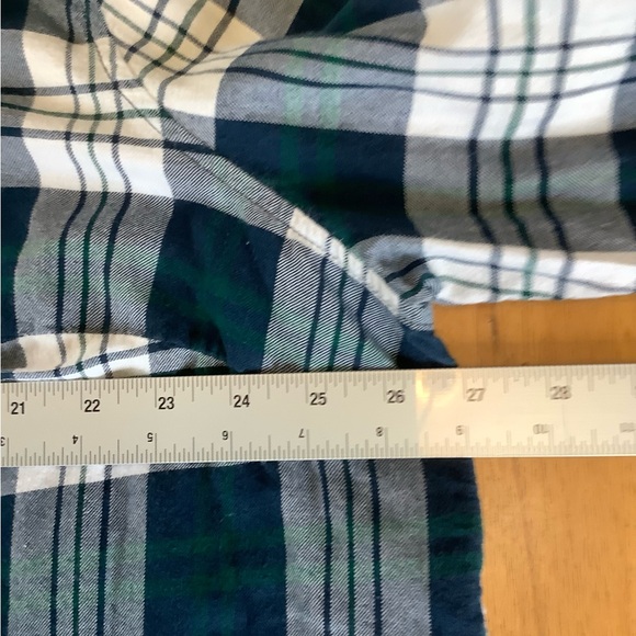 Terra & Sky Blue and Green Plaid Shirt - Picture 5 of 6